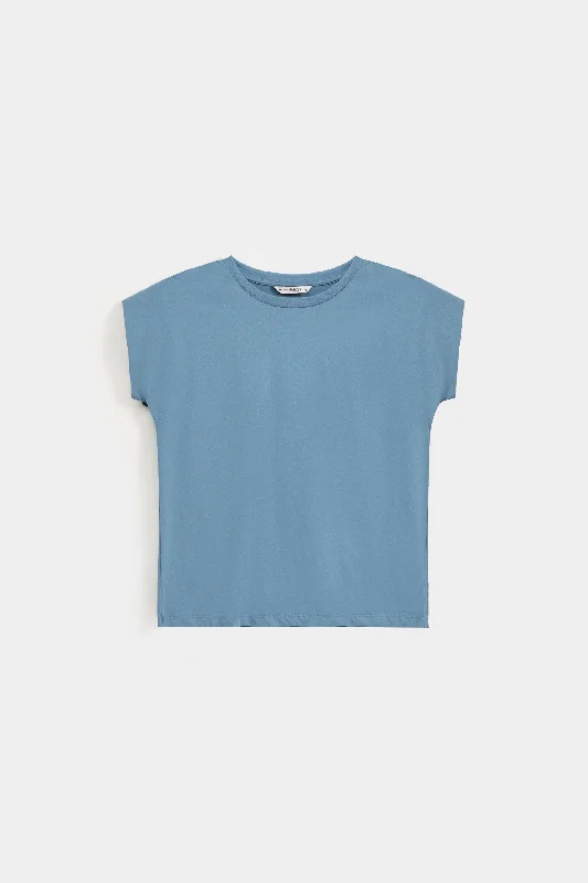 Padded Shoulder T-Shirt