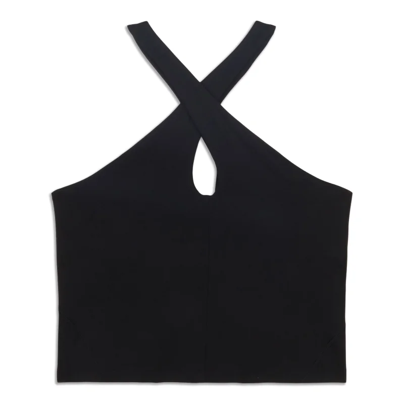 Shoulder Cut-Out Yoga Tank Top - Resale adorable tank top