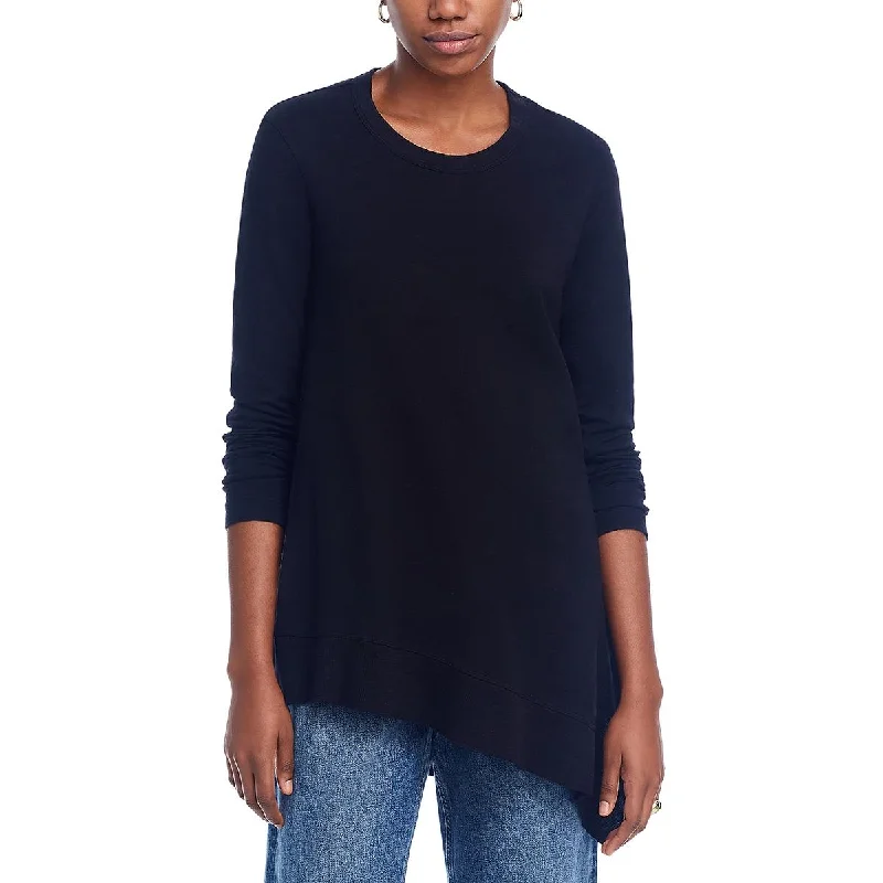 Wilt Womens Wide Neck Layered Pullover Top