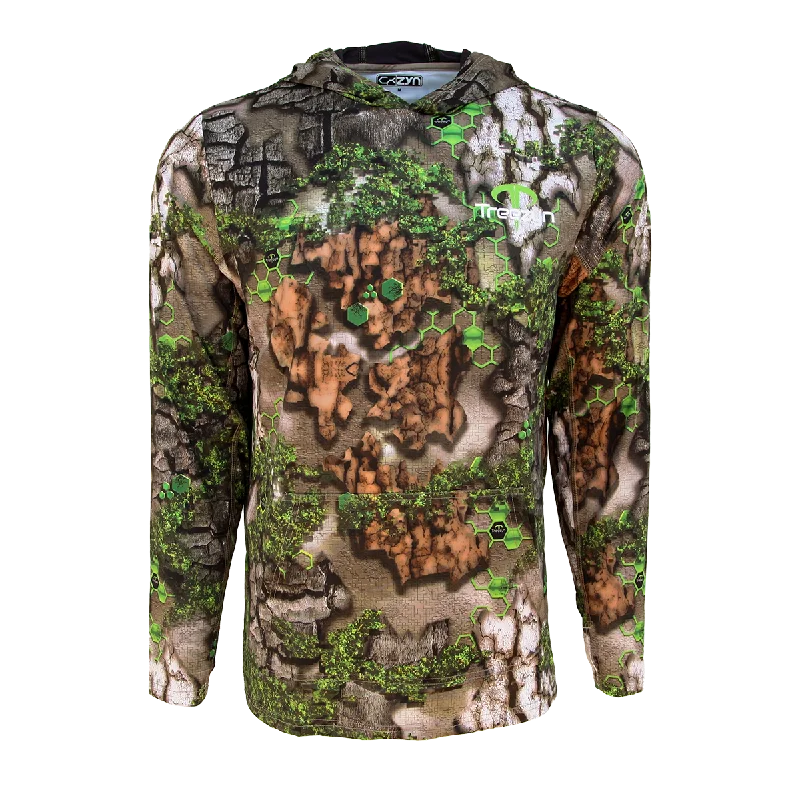 Early Seezyn Ultra Lightweight Hoodie Hoodie with Hem Applique Textured Unique