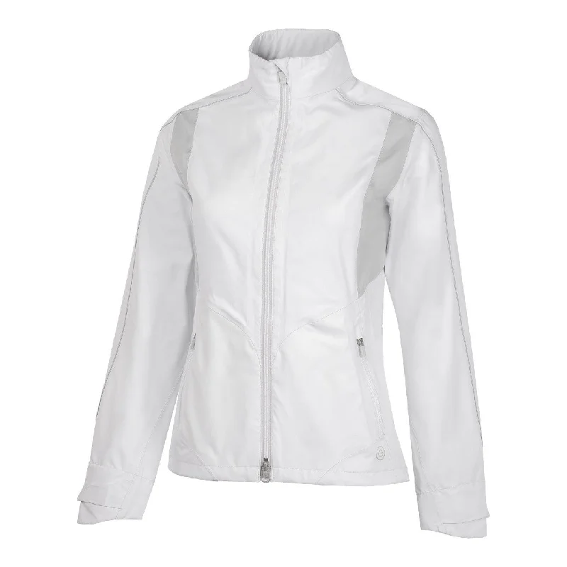 Galvin Green Ladies Ally Waterproof Golf Jacket Print Jacket Jacquard Jacket Patchwork Jacket