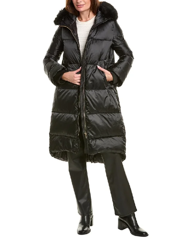 GORSKI Apres-Ski Coat Belted Midi-Length Coat