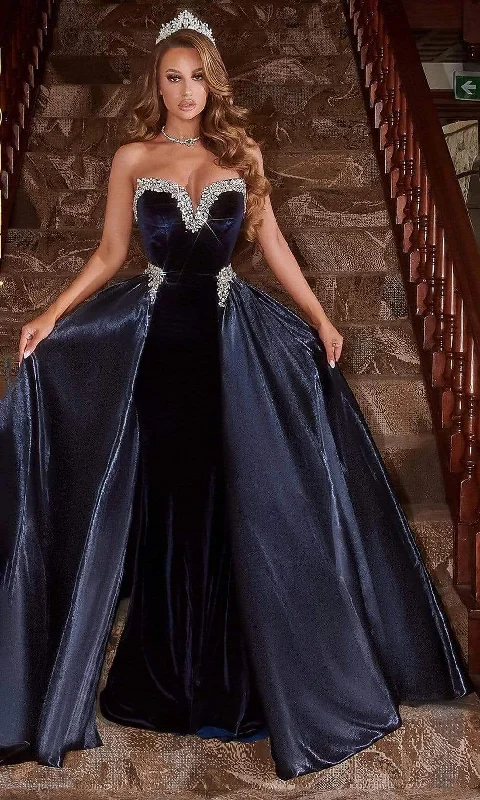 **Captivating Elegance: Portia and Scarlett's Alluring Evening Gown**