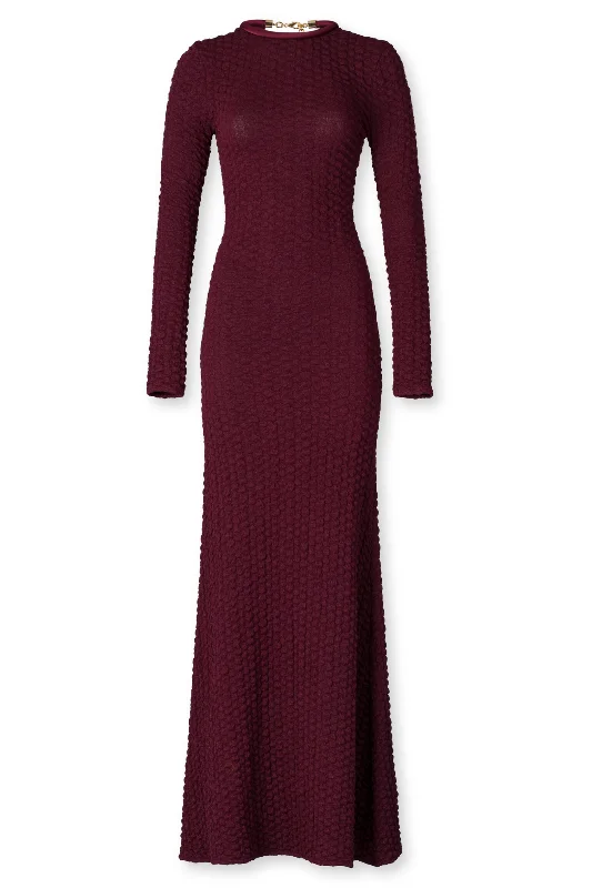 Gabbice Dress | Burgundy