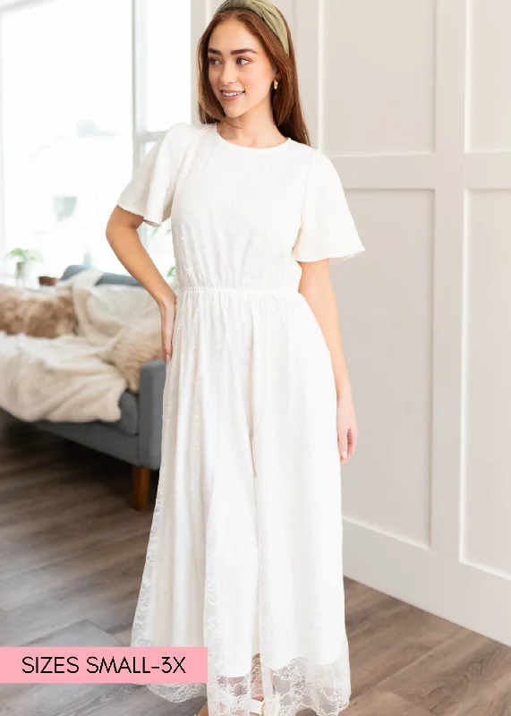 Ida White Lace Dress
