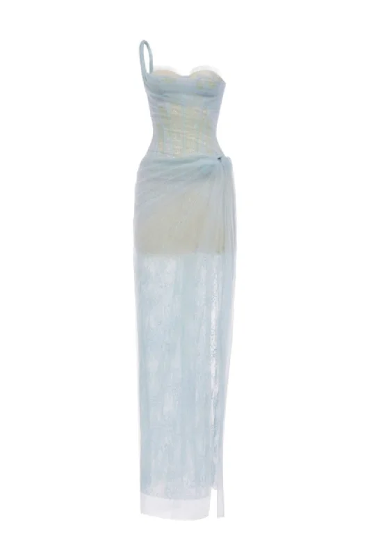 MARA DRESS IN BLUE
